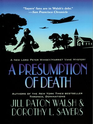 cover image of A Presumption of Death